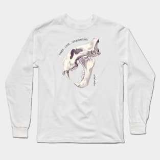 TIGER SKULL Long Sleeve T-Shirt